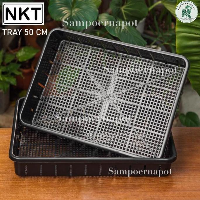 Tray pot untuk semai bibit hidroponik 50cm - TRAY POT NKT 50CM