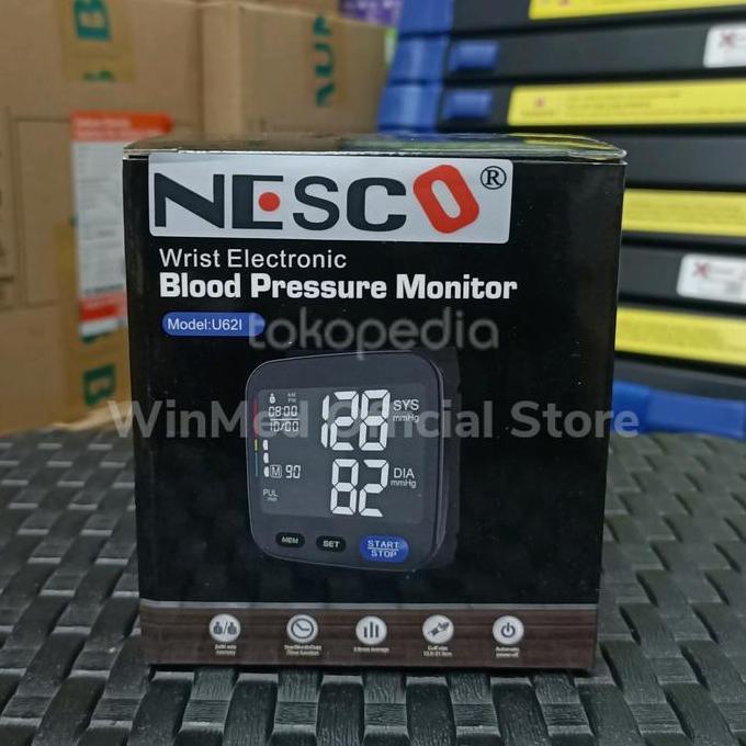 NESCO U621 Tensimeter Pergelangan Tangan Alat Tensi Darah NESCO U621