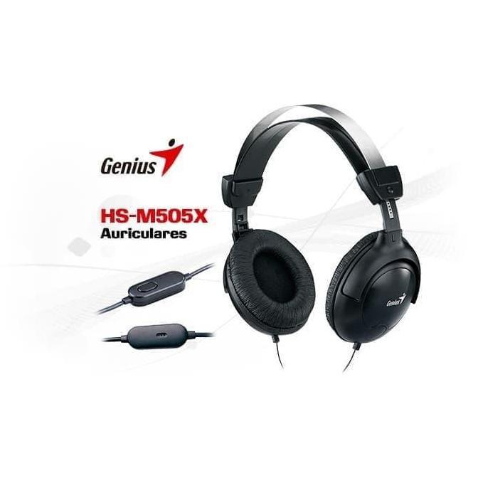 NEW HEADSET GAMING GENIUS HS-M505X HEADPHONE STEREO WITH MICROPHONE