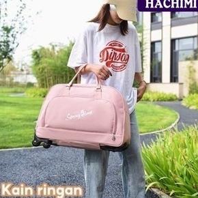 BEST SELLER HACHIMI TAS TRAVEL TROLLEY/TAS PENYIMPANAN KAPASITAS BESAR/TAS PERJALANAN/TAS TRAVELLING