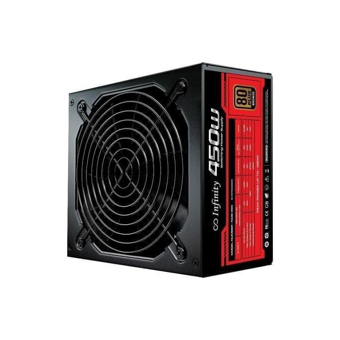 Infinity Power Supply 450W PSU 80Plus Bronze