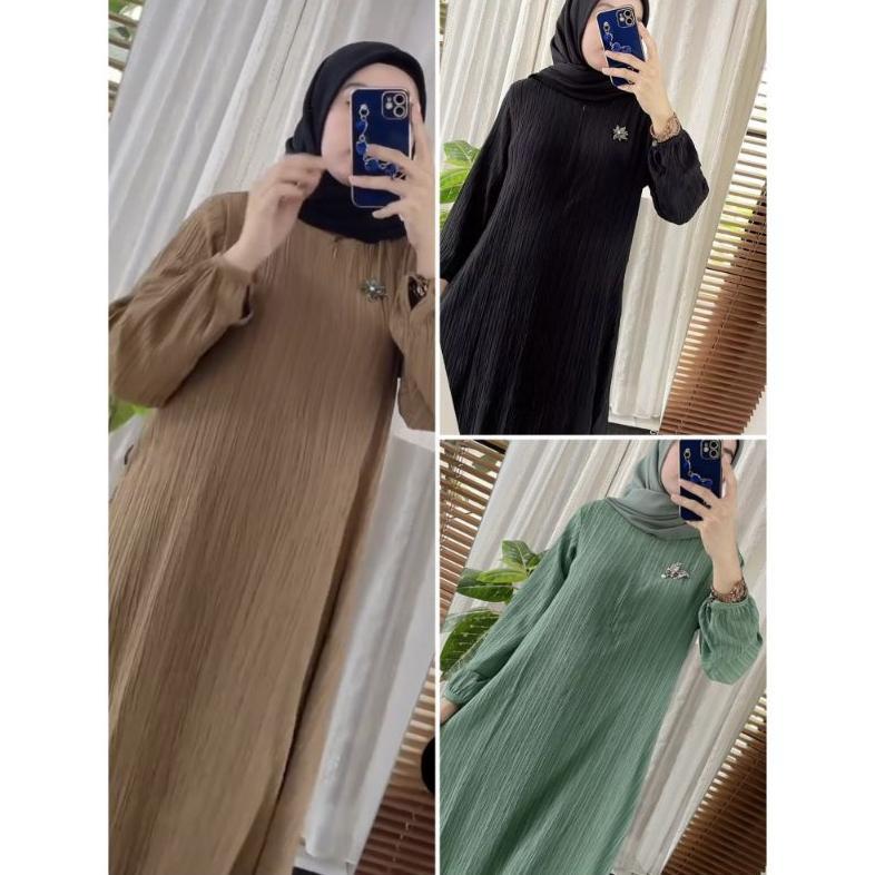 Siap kirim gamis Umnia4 Umnia6 Jannat