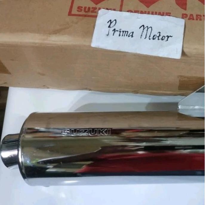 MUFFLER SILENCER KNALPOT SATRIA FU LAMA ORI SUZUKI SGP