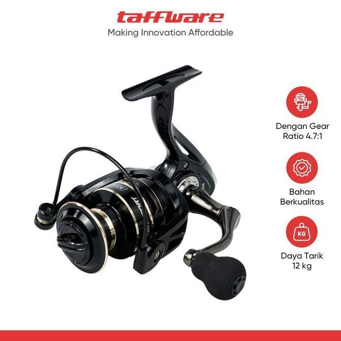Reel Pancing TaffSPORT NX6000 Metal Spinning Fishing Reel 4.7:1 (TERBAIK) (TERBARU) (TERMURAH)
