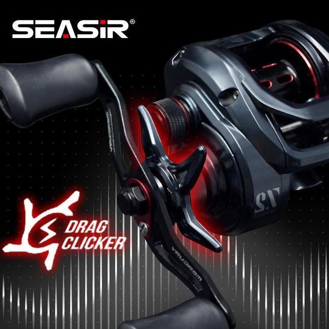 [OFFICIAL] SEASIR Black Arrow Joran Pancing 1 set + SEASIR MERCURY Black Hitam BC Casting Reel Panci