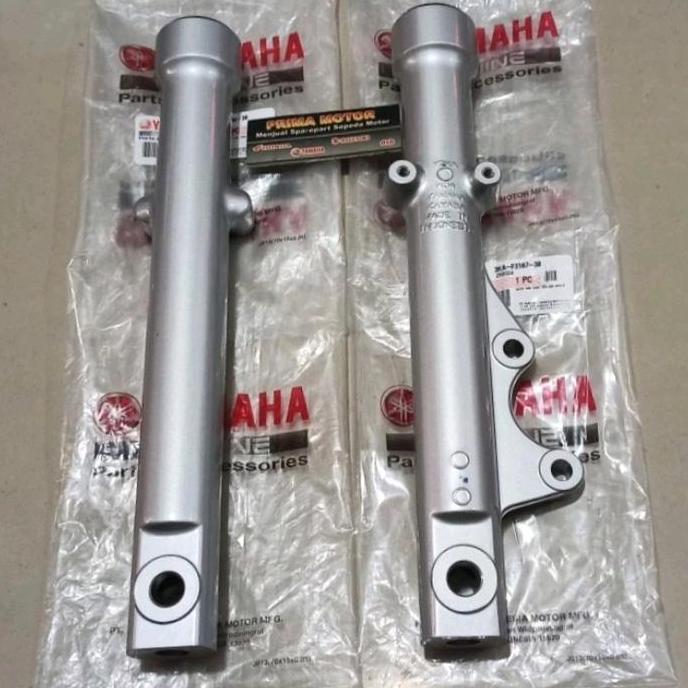 BEBAS ONGKIR - TABUNG SHOCK RX KING NEW SILVER SET TABUNG SHOCK DEPAN RX KING NEW ORI