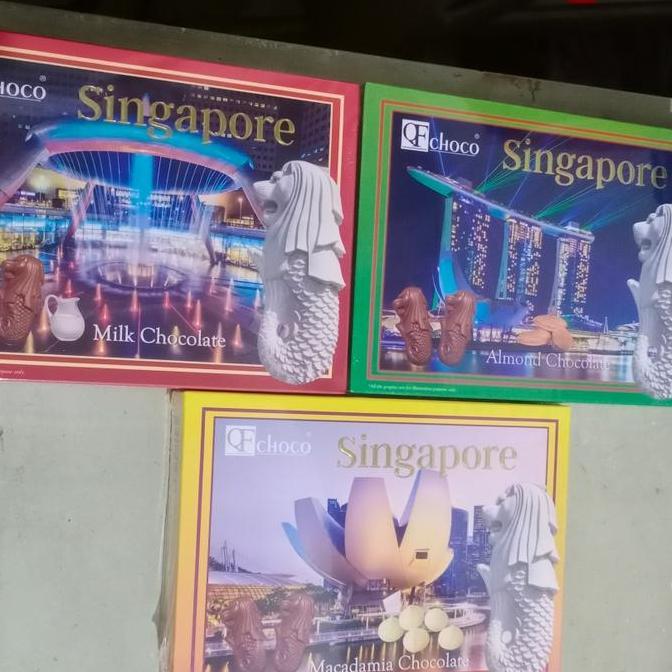 QF CHOCO COKLAT MERLION SINGAPORE 75GR