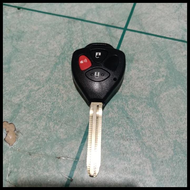 TERBARU RUMAH CASING REMOTE KUNCI DUPLIKAT TOYOTA 3 TOMBOL