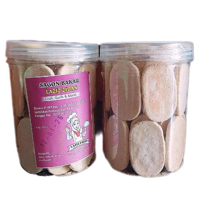 Kue Sagon Bakar Kelapa Toples Khas Kuliner Tradisional Cemilan Food