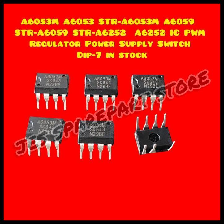 DISKON A6053M A6053 STR-A6053M A6059   STR-A6059 STR-A6252  A6252 IC PWM  REG 
