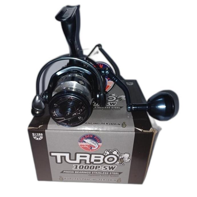 REEL GOLDEN FISH TURBO SW 3000 4000 6000 Salt Water | GULUNGAN PANCING