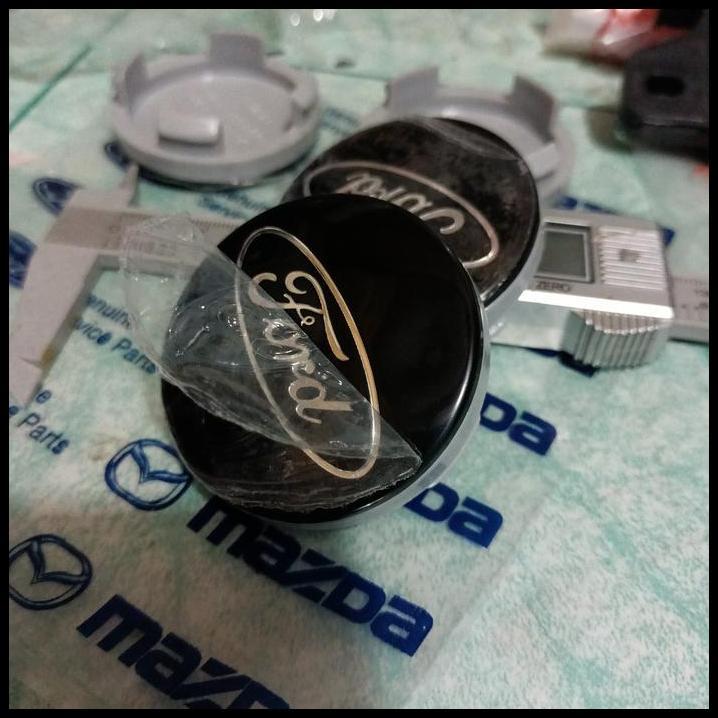 TERLARIS DOP TUTUP VELG RODA FORD ECOSPORT FOCUS HITAM OEM