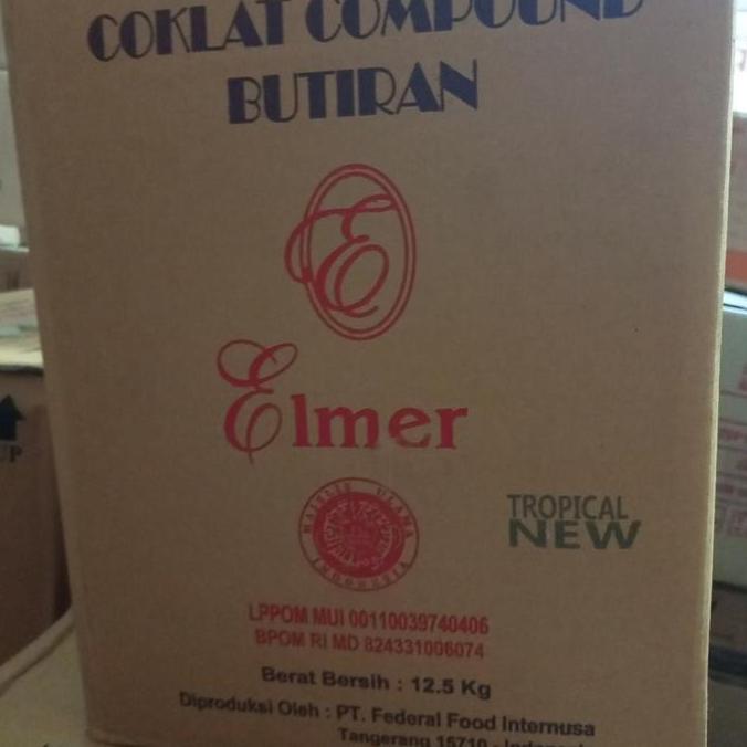 coklat butir elmer 12,5kg
