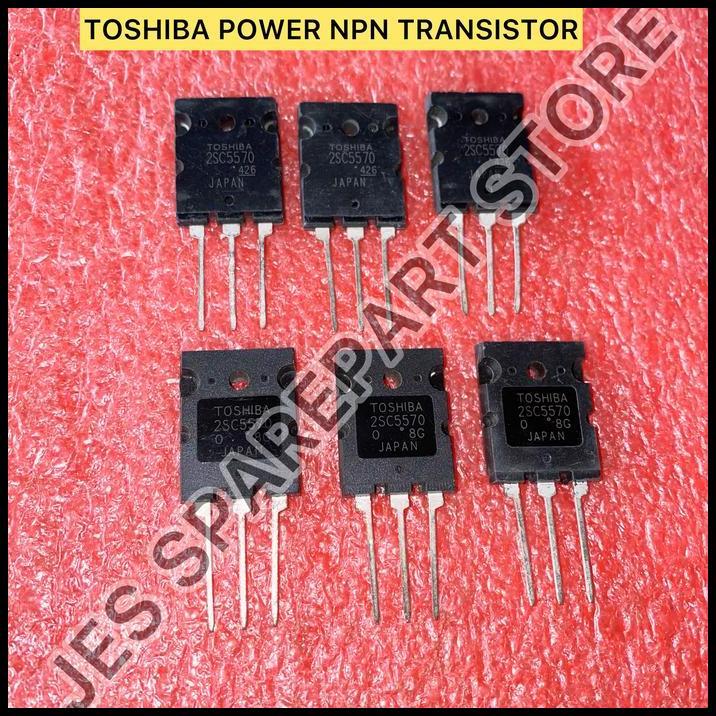 TERBARU 2SC5570 C5570 2SC 5570 TOSHIBA POWER NPN TRANSISTOR