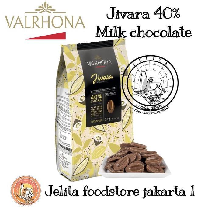 Chocolate Valrhona Jivara 40% Milk 100gr