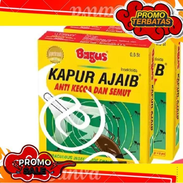 Trending Kapur Ajaib  / 1Pak Isi 6Kotak 12Batang Kapur Semut Kapur Bagus