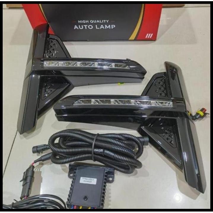 GRATIS ONGKIR LAMPU FOG LAMP DRL LED ALL NEW AYLA 2023 - 2025 UP 2 FUNGSI 