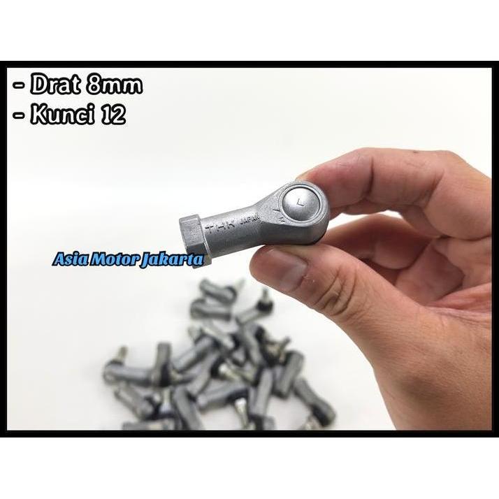 TERLARIS KOHEL KABEL TRANSMISI - BALL JOINT KECIL 8MM - KUNCI 12 - THK JAPAN - TRUCK MITSUBISHI FUSO
