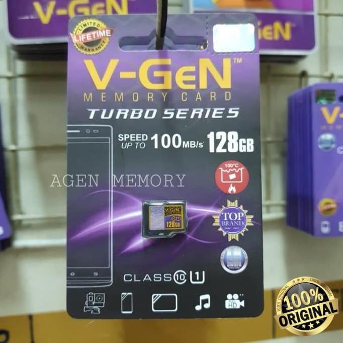 NEW VGEN MICRO SD 128GB TURBO Class 10