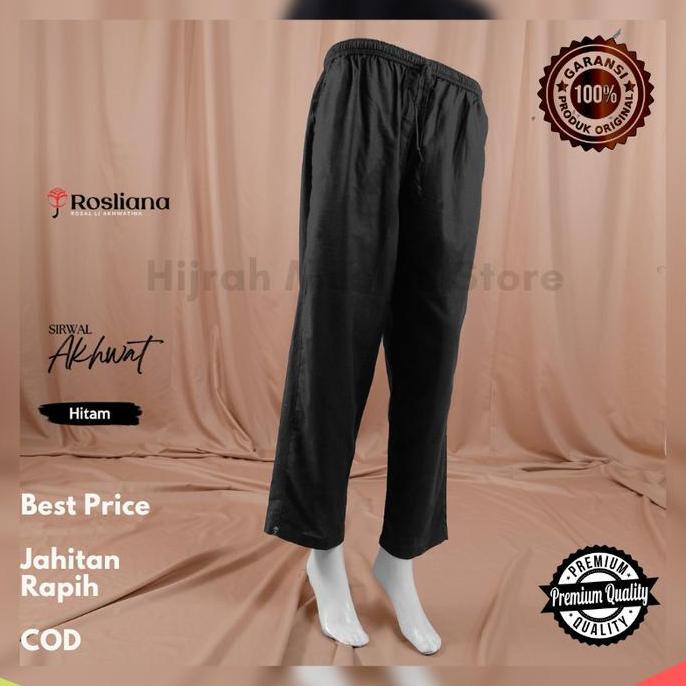 Sirwal Akhwat Rosliana - Sirwal Dalaman Gamis Akhwat Kaos Polos ROSAL