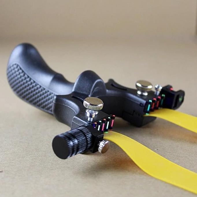 Ketapel Tactical Aluminium Big Power Slingshot Laser Sight Survival (TERBAIK) (TERBARU) (TERMURAH)