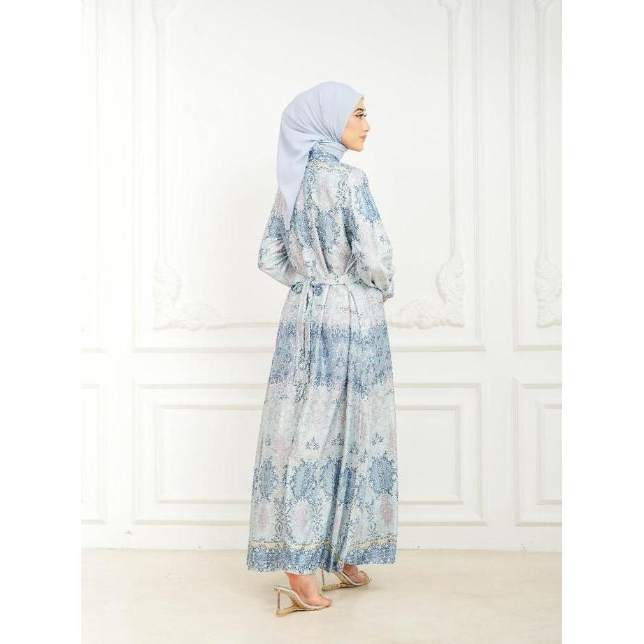 Batik Adyatma Sarimbit Arunika Series in Sky Blue Family Set