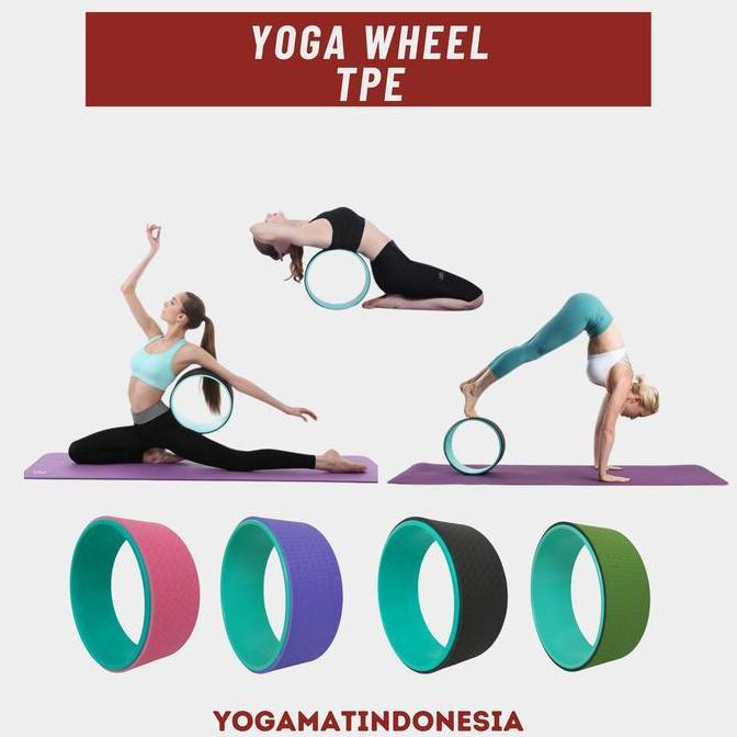 Yoga Wheel TPE Bakckbend Stretch - Wheel Yoga TPE