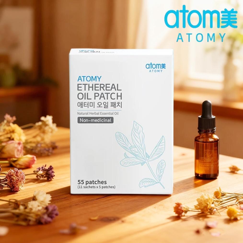 Atomy Ethereal Oil Patch Koyok 5pcs (1 pak ) - Plaster Minyak Esensial yang Menenan Made Korea
