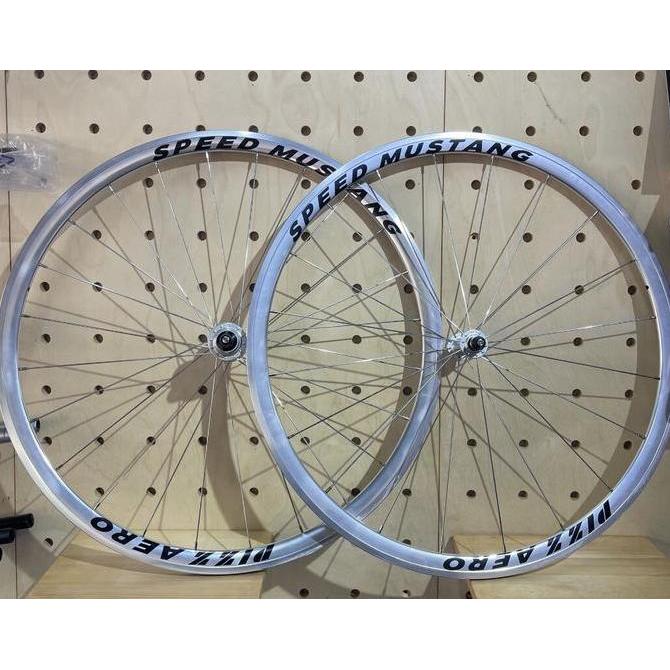 Wheelset pizz aero speed mustang fixie sepasang