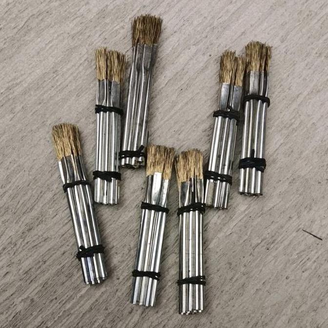 30PCS-SIKAT KAWAT GROSIR sikat kawat kecil 16cm sikat stik besi sikat motor sikat kuningan SIKAT STI