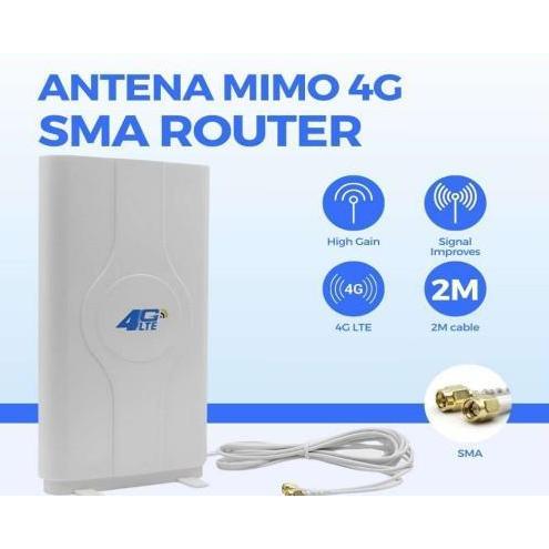 DF102 - Antenna Indoor MIMO 4G LTE Antena Penguat Signal Modem 4G Router (SMA)