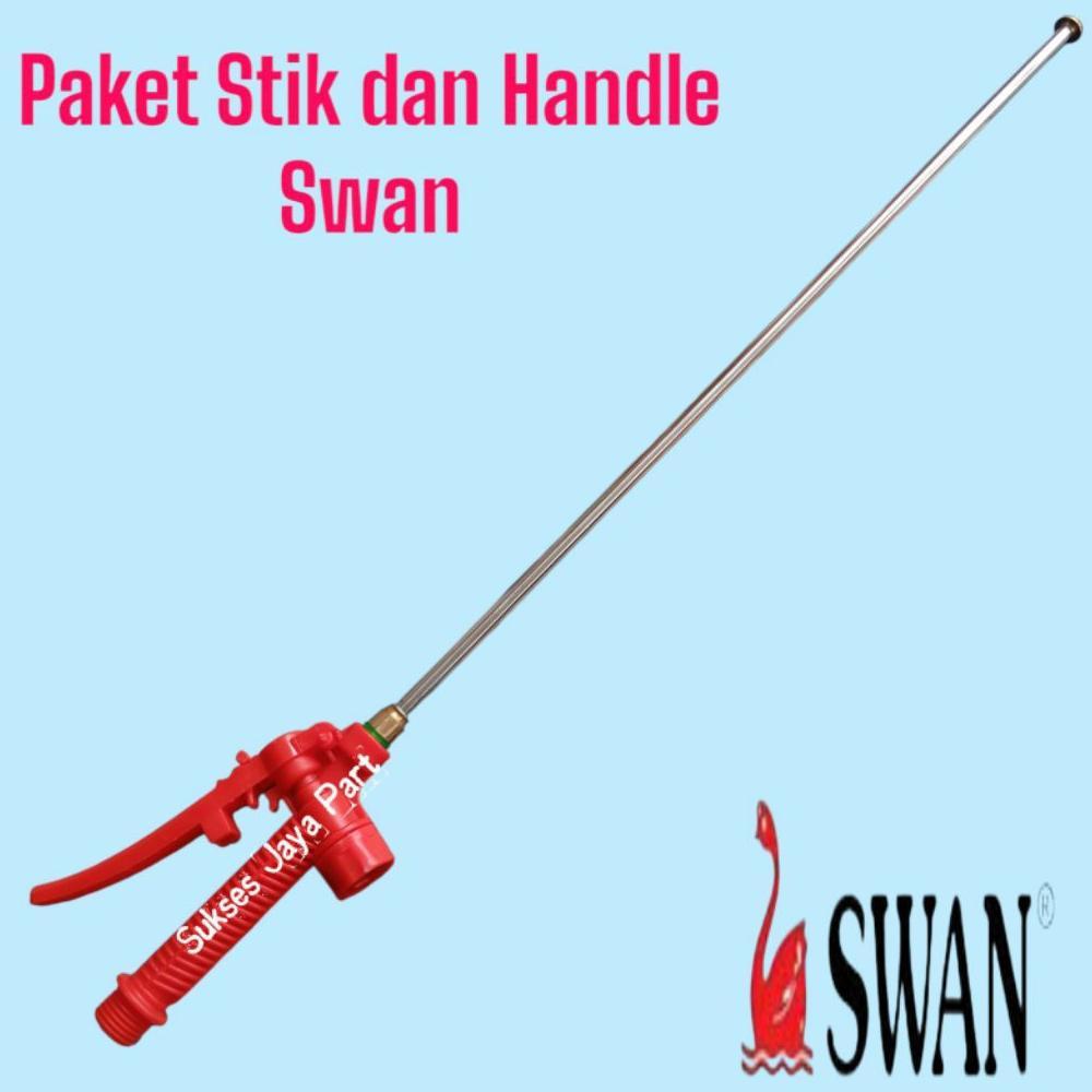 Bisa Cod Paket Lengkap Kran Selang Stik Swan Handle Swan Selang Swan Sprayer Swan Spuyer Swan ,,