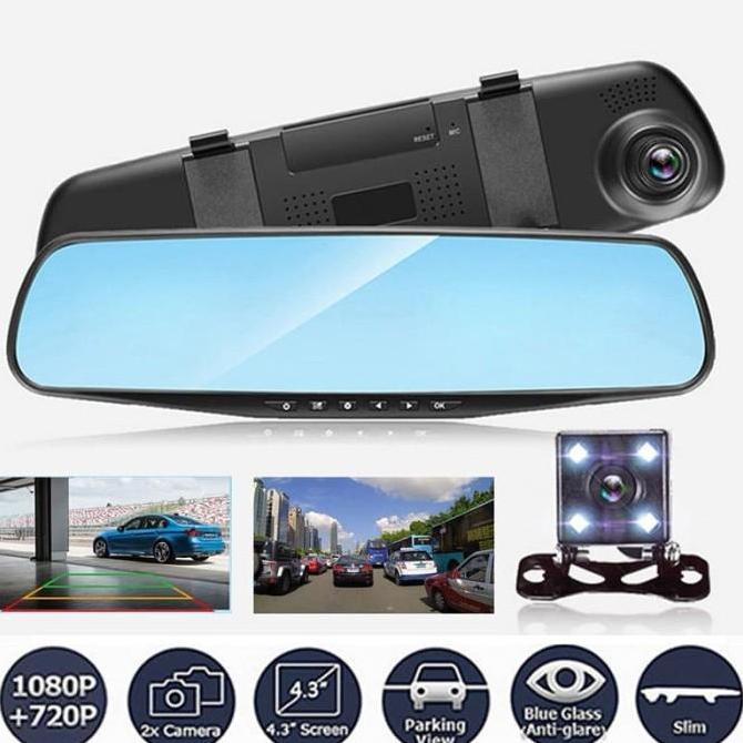 Kaca Spion Tengah Mobil Rear Car DVR Camera 1080P Kamera