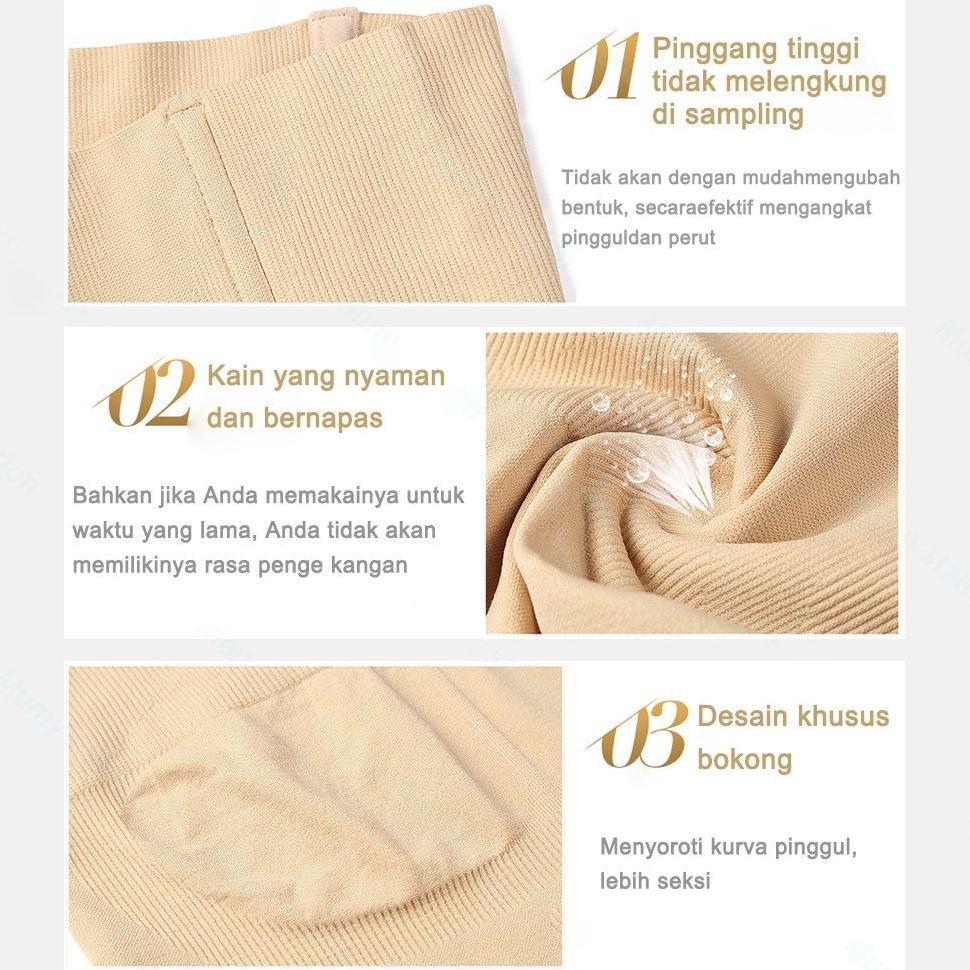 BESTPROMO korset pelangsing wanita perut buncit hilang korset celana perut buncit korset melahirkan 
