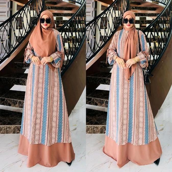 ALULA SET PREMIUM BY ARSY HIJAB GAMIS MALAYSIA DRESS CANTIK MALAY DRESS GAMIS SET JILBAB BAJU LEBARA