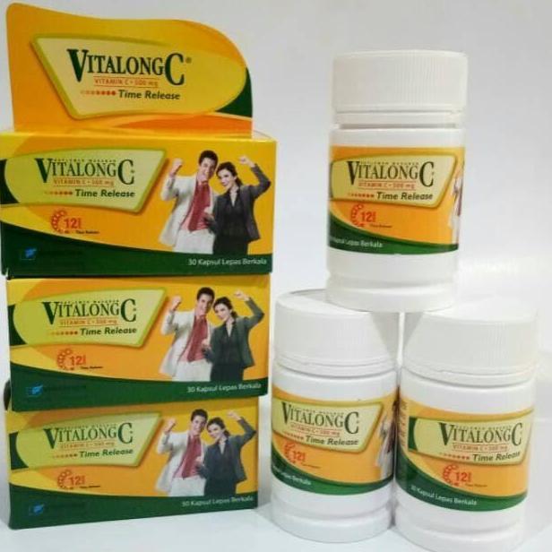 Vitalong C botol isi 30 Vitamin C 500mg Vit C bkn Bio C Blackmores