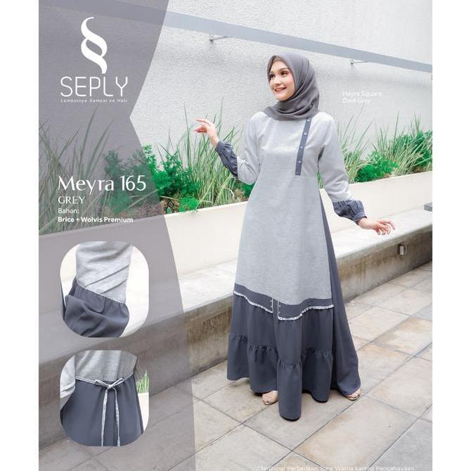 SEPLY Gamis Daily Wanita Kekinian Meyra 165