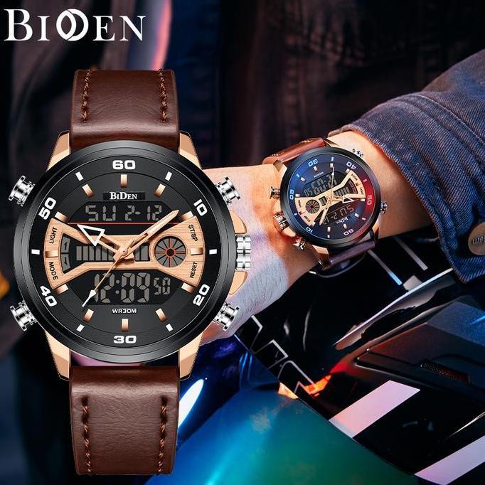 DI36 >> 003 Harga telah diganti, cepat beliBIDEN Jam Tangan Pria Olahraga Anti Air Jam Analog&Digita