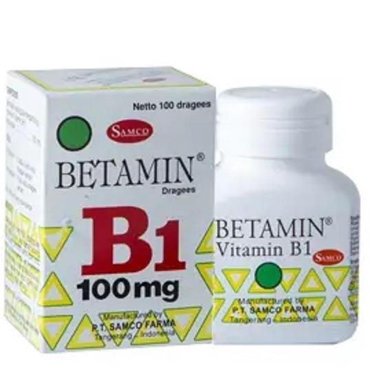 VITAMIN B1 100 MG SAMCO / SAMCO BETAMIN B1 100 MG - SUMPLEMEN MAKANAN
