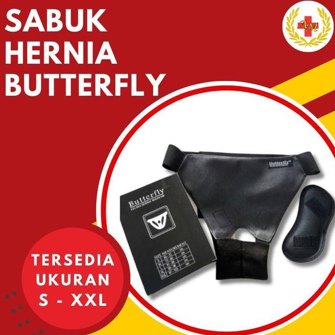 Sabuk Hernia Celana Hernia Magnetik Butterfly Turun Berok