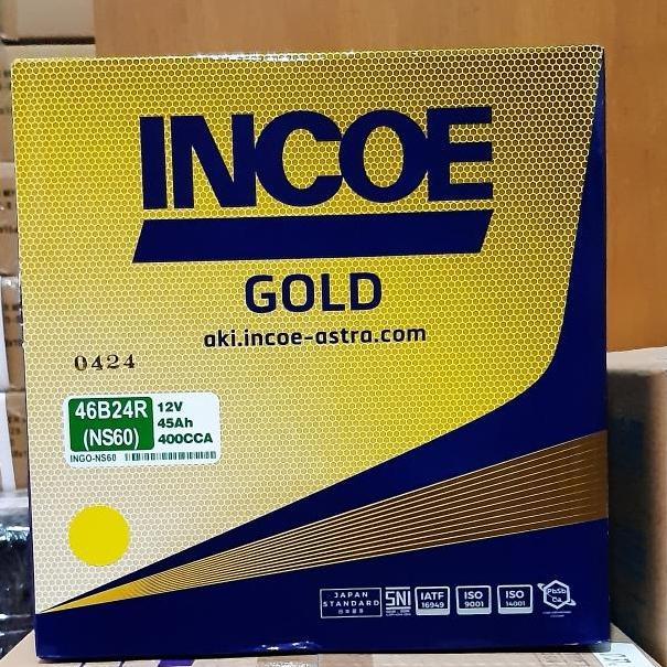 Ready Aki Mobil Suzuki Ertiga NS60L Incoe Aki Basah