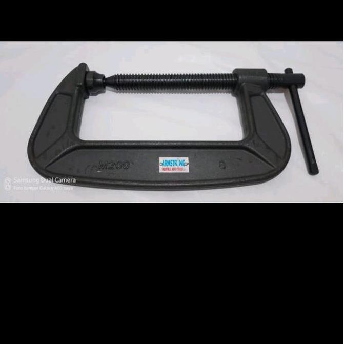 ARMSTRONG alat penjepit klem C (G-Clamp) 8"