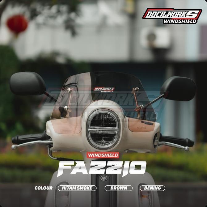 windshield yamaha fazzio | visor fazzio | fazzio | windshield Fazzio