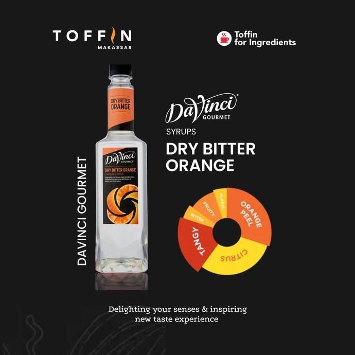Davinci Syrup Dry Bitter Orange
