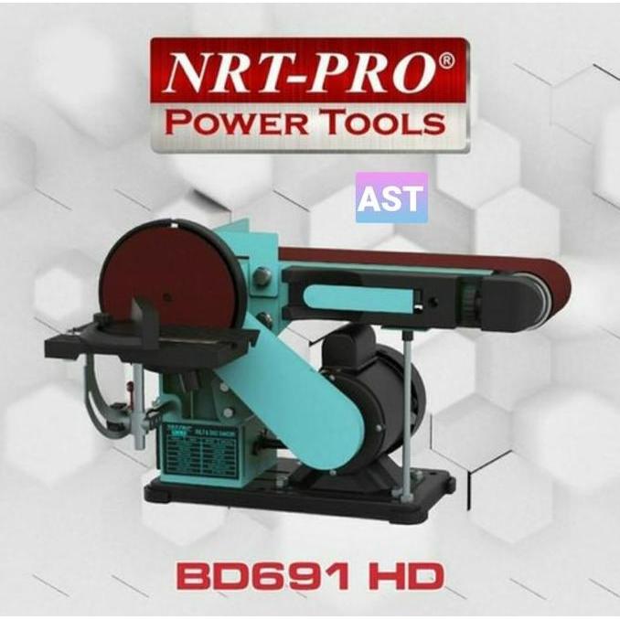 BELT & DISC SANDER BD 691 HD MESIN AMPLAS DUDUK / NRT-PRO