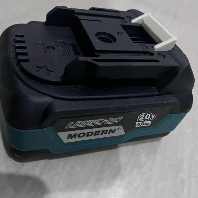 Baterai Modern ori 20V 4.0 Ah 20 volt batre bor impact wrench besar