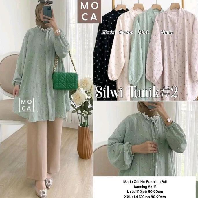 Terlaris Baju Tunic Jumbo Ld 120 Kemeja Murah Tile Tunik Tunik Crinkle Premium Tunik Putih Tunik Mot