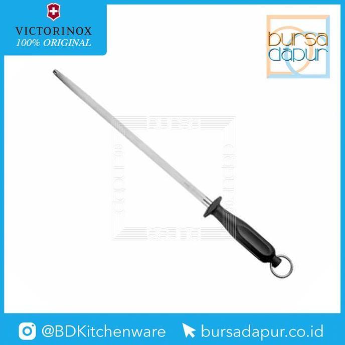 Pengasah Pisau 7.8513 Victorinox Black Butcher Sharpener 30 cm
