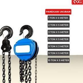 Chain Block/Takel/katrol 3 Ton x 3 Meter - Segita