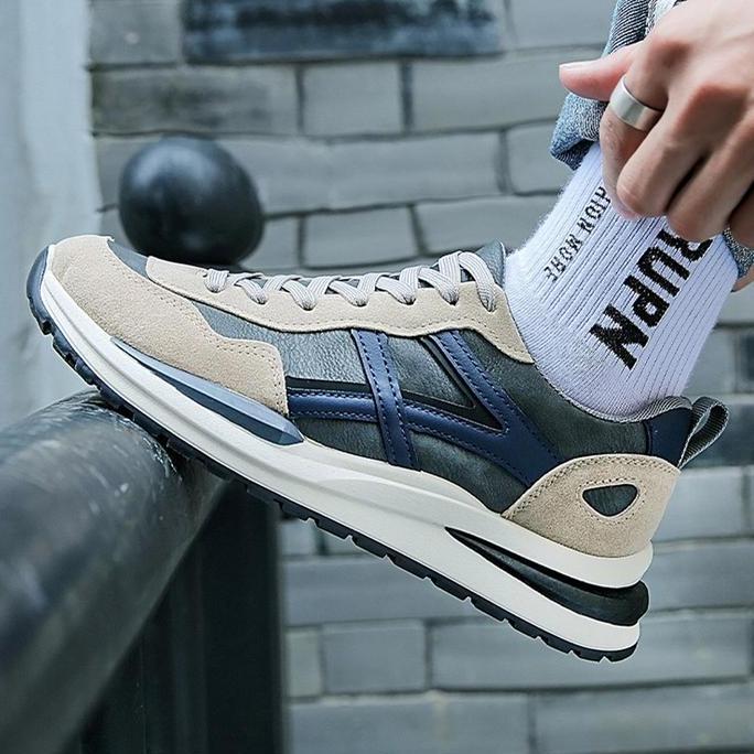 Termurah  Rjt Fuccino Sepatu Sekolah -Sneakers Kerja - Casual Pria Sport Running Shoes Olahraga Kasu